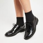 Female Brogues High School Shoe