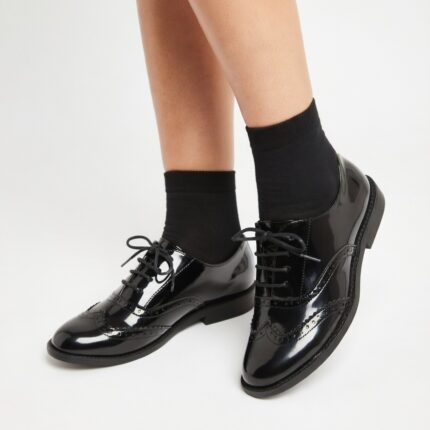 Female Brogues High School Shoe