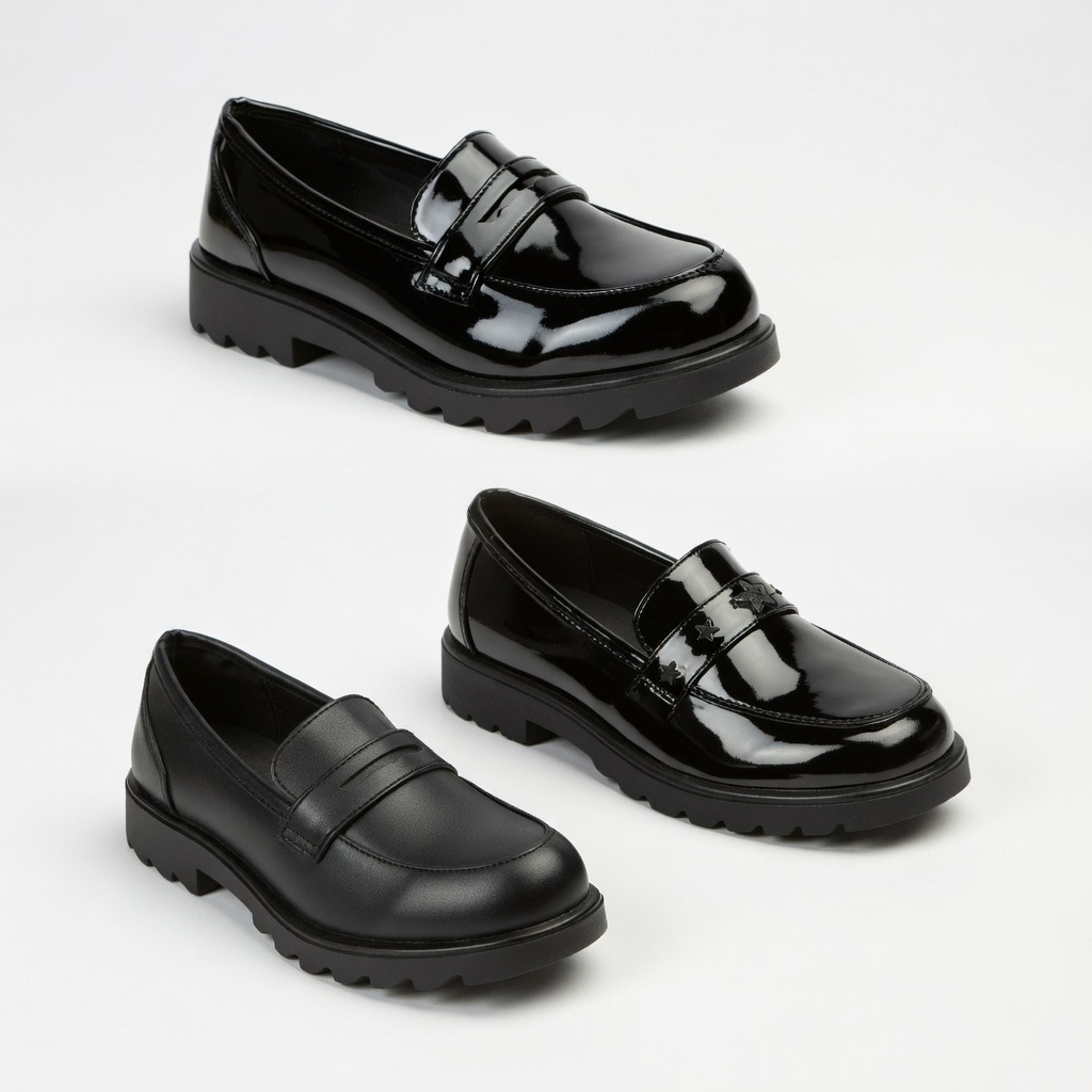 image (16) Female Caterpillar Sole High School Shoe - Image 1