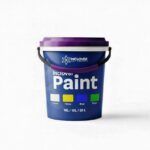 Acrylic paint (Blue)