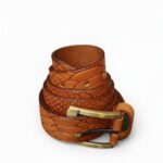Genuine leather luxury belt (Brown)